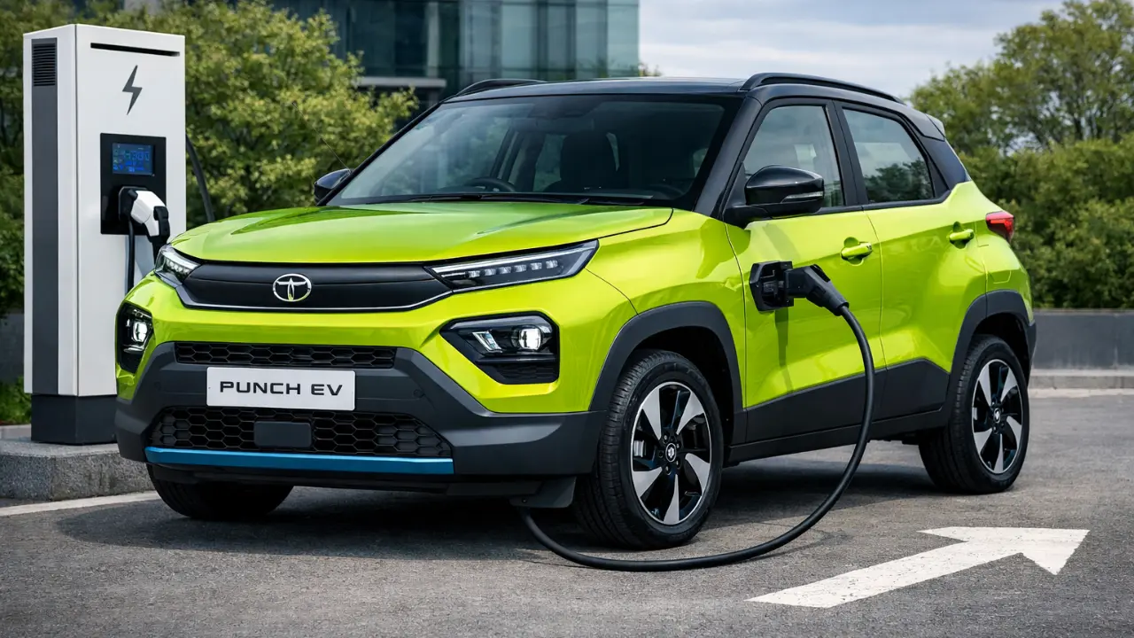Stunning 2026 Tata Punch EV Facelift Base Variant Detailed Priced at 9.69 Lakh