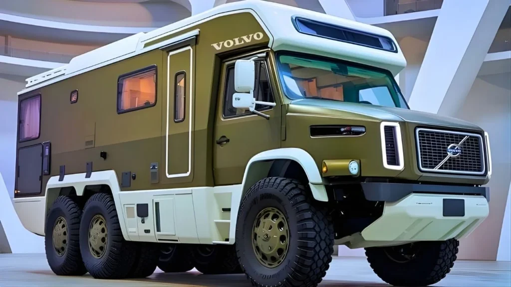 Stunning Volvo Motorhome 2026 Revealed With Hybrid Power Solar Roof and Smart Living Tech