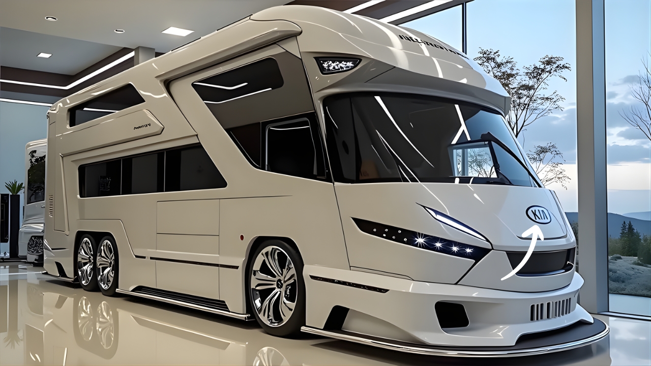 Ultimate Travel Beast 2026 Kia Camper Van Revealed with Ultra Luxury Features and Powerful Engine