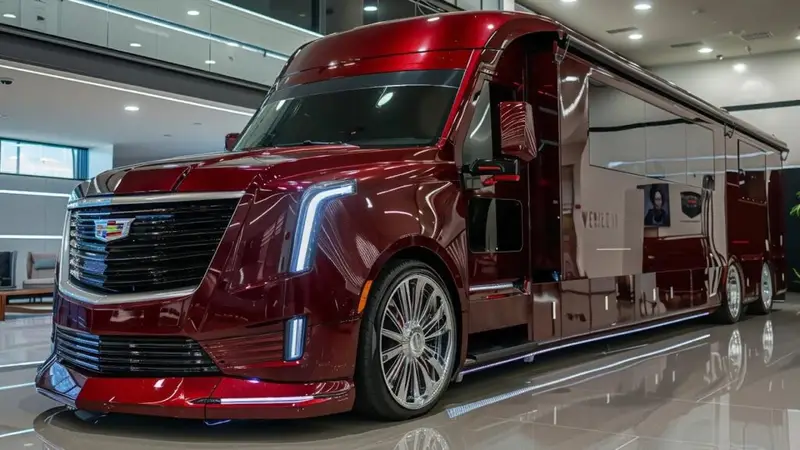 2026 Cadillac Motorhome Unveiled Royal Safar Luxury Road Warrior Redefining Travel Experience