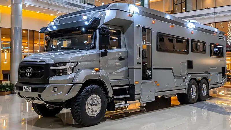 2026 Toyota Motorhome Finally Revealed Bharat Inspired Luxury Cruiser with Powerful Engine Smart Tech and Family Comfort