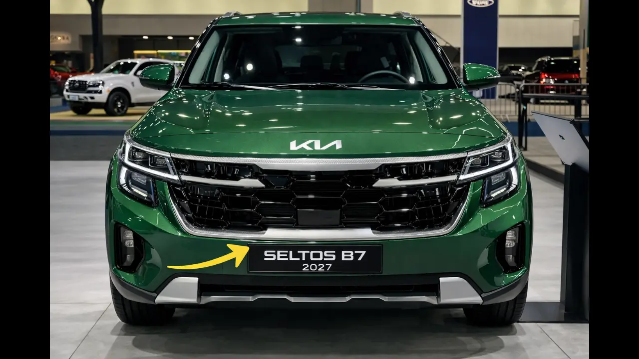 Kia Seltos B7 2026 Launch Stunning Style Powerful SUV with 160PS Engine Futuristic Design and Smart Technology