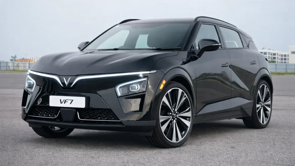 VinFast VF7 Electric SUV Intro Offer Powerful EV with Smart Technology Premium Design and ₹75,000 Charging Benefit